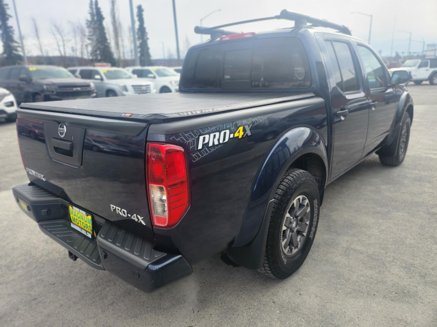 2020 BLUE NISSAN FRONTIER pro-4x (1N6ED0EB6LN) with an 3.8L engine, Automatic transmission, located at 1960 Industrial Drive, Wasilla, 99654, (907) 274-2277, 61.573475, -149.400146 - Photo#5